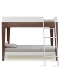 Perch Bunk Bed White/Walnut